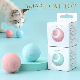 Smart Pet Toys For Dog & Cat; Automatic Rolling Ball Electric Cat Toys; Interactive Cat Ball Toys