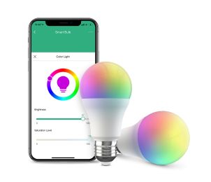 BroadLink Smart Bulb; 10W RGB Dimmable Color Changing Wi-Fi LED Smart Light Bulbs