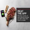 Smart Meat Thermometer with Bluetooth | 165ft Wireless Range | for The Oven;  Grill;  Kitchen;  BBQ;  Smoker;  Rotisserie