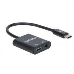 Manhattan USB-C to Headphone Jack Adapter