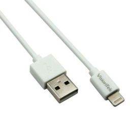 VisionTek Lightning to USB 1 Meter MFI Cable White (M/M)