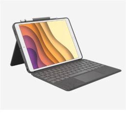 Logitech Combo Touch Keyboard/Cover Case for 10.5" Apple iPad (7th Generation), iPad (8th Generation), iPad Air (3rd Generation), iPad Pro Tablet - Bl