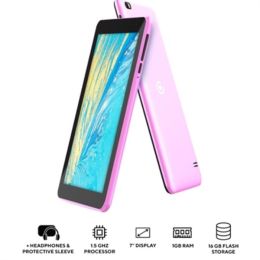 Core Innovations CRTB7001PN Tablet - 7" - Quad-core (4 Core) 1.50 GHz - 1 GB RAM - 16 GB Storage - Android 10 (Go Edition) - Pink