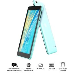 Core Innovations CRTB7001TL Tablet - 7" - Quad-core (4 Core) 1.50 GHz - 1 GB RAM - 16 GB Storage - Android 10 (Go Edition) - Teal