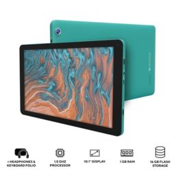 Core Innovations CTB1016GTL Tablet - 10.1" - Quad-core (4 Core) 1.50 GHz - 1 GB RAM - 16 GB Storage - Android 10 (Go Edition) - Teal