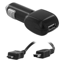 Digital Concepts USB Car Charger with Mini & Micro USB Tips - CH410