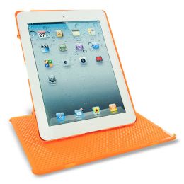 Keydex Slim-Fit Genius Cover with Rotating Stand for iPad - Orange