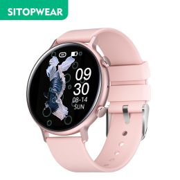 2022 Smart Watch Men's Women Smartwatch IP68 Waterproof Watches Fitness Bracelet Heart Rate Monitor For Apple Samsung Android (Color: As Pictured)