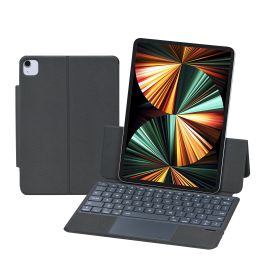 Wireless Magic Keyboard For ipad Air 4 5 Cover iPad Pro 11 2021 2020 2018 10.9 ipad Air 4 5 Magnetic Case Stand Keyboard Cover (Color: Olive, Axis Body: For Pro 11)