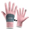 Winter Gloves Men Women Touch Screen Glove Anti-Slip Windproof Waterproof Texting Gloves for Running Cycling
