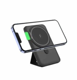 Stand O Matic Fast Wireless Charger And Multi Stand (Color: Black)